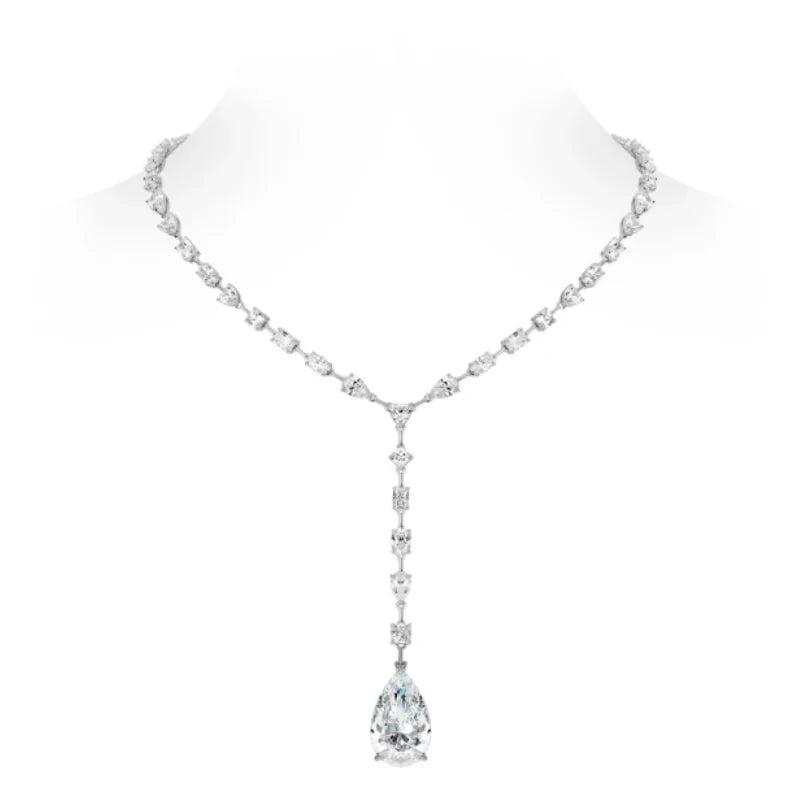 Opaline Drop Necklace – Azzallure