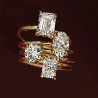 Moissanite Rings