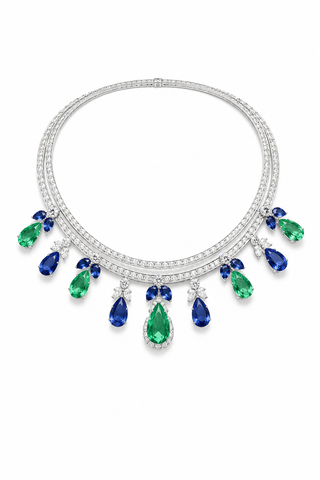 The Caspian Azure Necklace