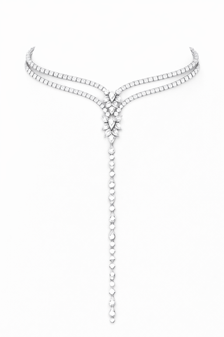 Celeste Lariat Diamond Necklace