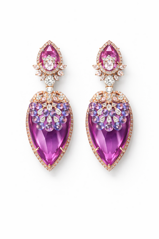 Rosalind Nocturne Gemstone Earrings