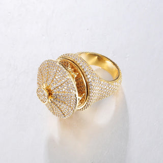 Golden Carnival Ring