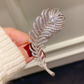 Peacock's Feather Brooch