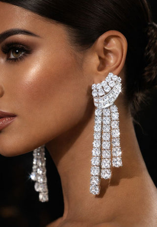 Étoile Cascade Diamond Earrings