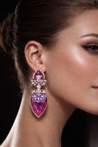 Rosalind Nocturne Gemstone Earrings