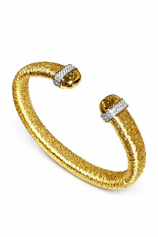 The Gilded Coil Cuff