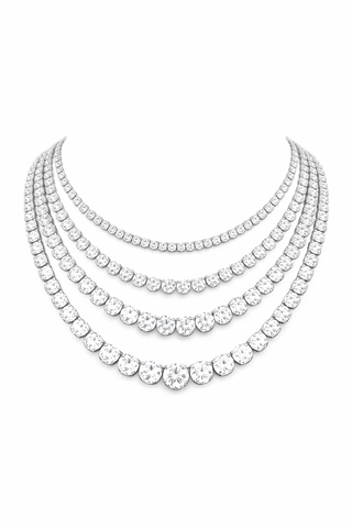 Élysée Graduated Diamond Necklace